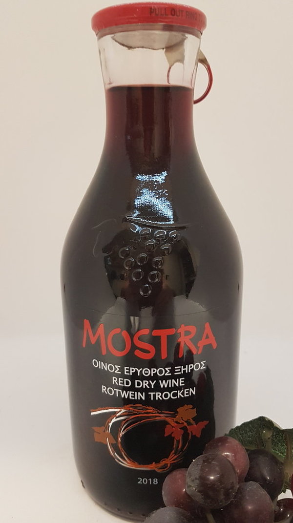 Trockener Rotwein "MOSTRA"