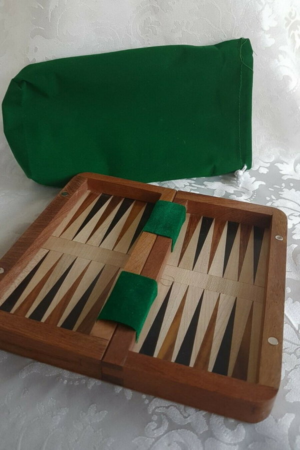 Manopoulos 2 in 1 Backgammon + Schach Magnet