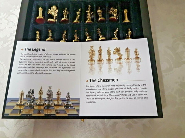 Manopoulos Schachspiel griechisch/römische Figuren